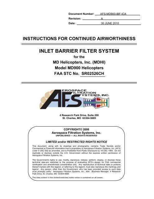 faa instructions for continued airworthiness